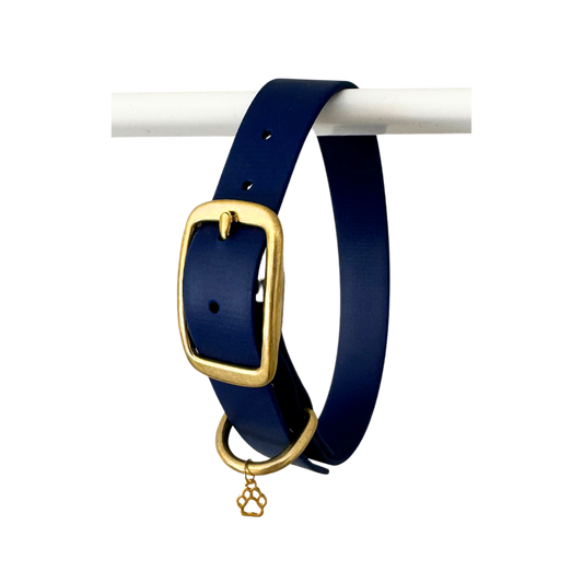 Coleira Biothane - Navy (34 - 40 cm)