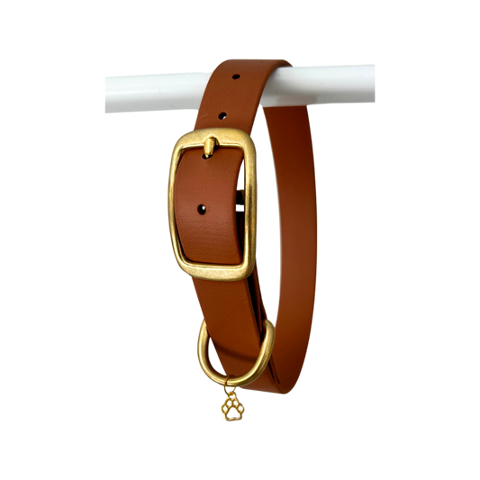 Coleira Biothane - Brown (38 - 44 cm)