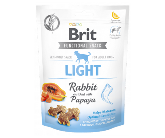 Brit Care Dog Functional Snack Light com coelho | 150 g