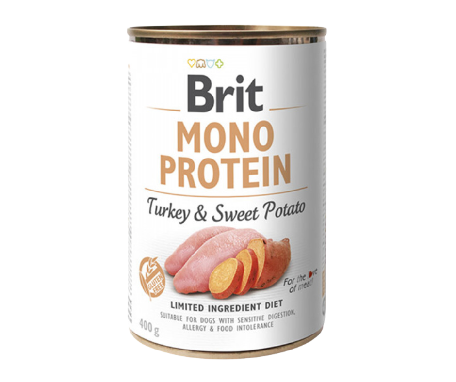 Brit Care Dog Mono Protein Turkey & Sweet Potato | Wet (Lata) | 400 g